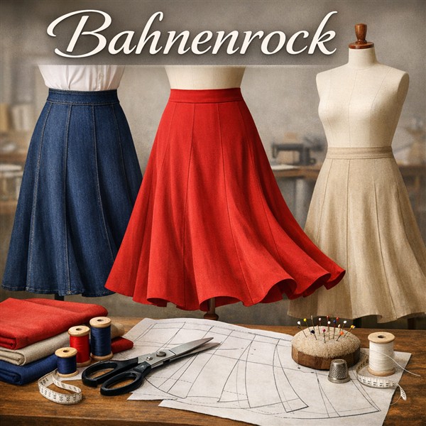 Was ist ein Bahnenrock?