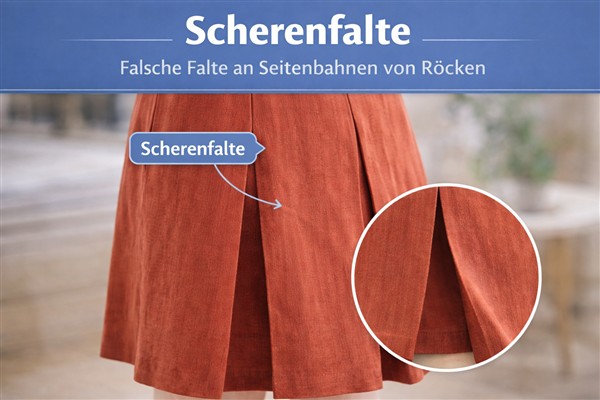 Scherenfalte