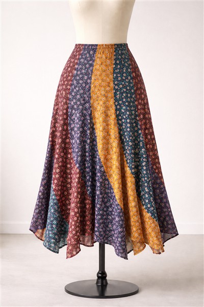 Bananenrock - Geschwungene Rockform mit spezieller Schnittf&uuml;hrung