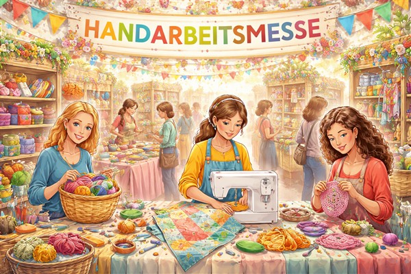 Was ist eine Handarbeitsmesse? Bedeutung, Inhalte und Abgrenzung zu Bastel- und Kreativmessen